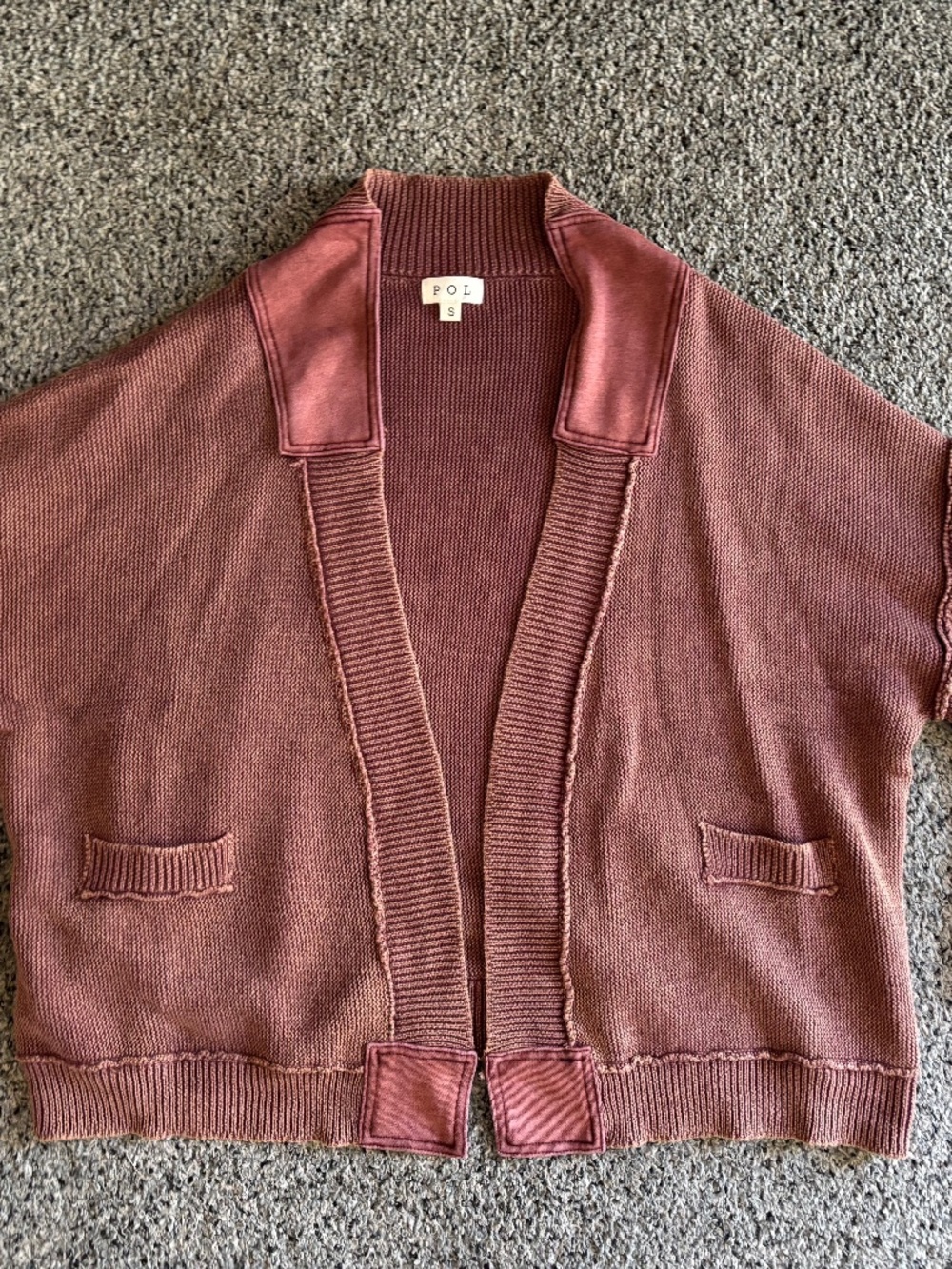 POL open sweater small